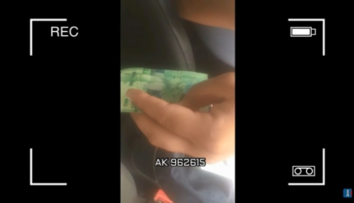 За 2000 тенге взятки водителя оштрафовали на 481 000 тенге в Актобе (Видео)